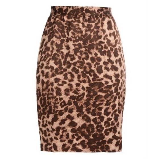 Club Monaco Leopard Skirt - Picture 1 of 4